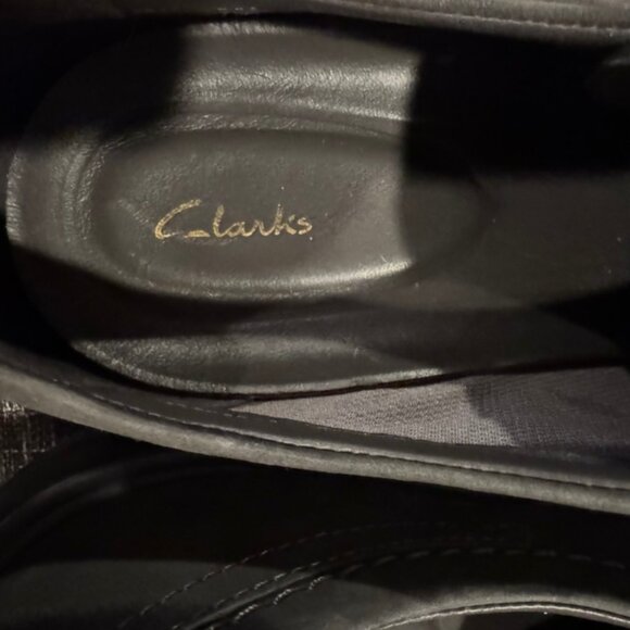 Clarks Unstructured Nubuck Oxford Shoes – Men’s 13 Charcoal Gray Comfort Casual - Picture 8 of 8